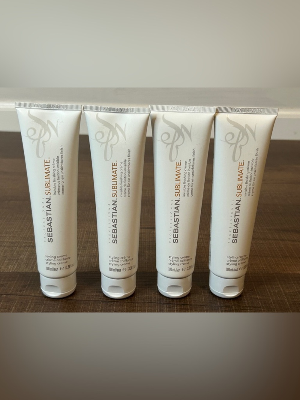 Sebastian Sublimate Invisible Finishing Creme Lot Of 4 Discontinued Mixed Dates